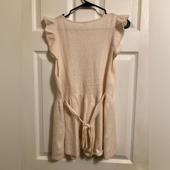 Free People Pink Wool Shirt, Size Medium - Picture 2 of 3